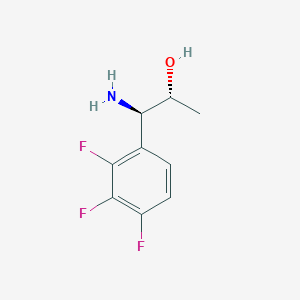 (1R,2R)-1-Amino-1-(2,3,4-trifluorophenyl)propan-2-OL