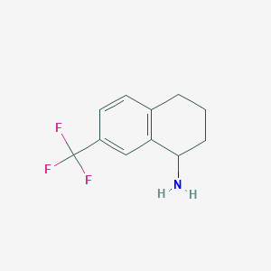 7-(Trifluoromethyl)-1,2,3,4-tetrahydronaphthalen-1-amine