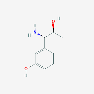 3-[(1S,2S)-1-Amino-2-hydroxypropyl]phenol