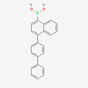 4-(Biphenyl-4-yl)naphthalen-1-ylboronic acid