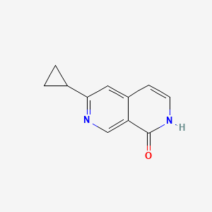 6-Cyclopropyl-2,7-naphthyridin-1(2H)-one