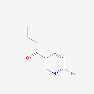 1-(6-Bromopyridin-3-YL)butan-1-one