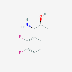 (1S,2S)-1-Amino-1-(2,3-difluorophenyl)propan-2-OL