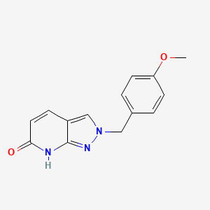 2-(4-Methoxybenzyl)-2H-pyrazolo[3,4-B]pyridin-6-OL