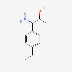 (1S,2R)-1-Amino-1-(4-ethylphenyl)propan-2-OL