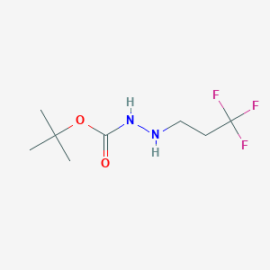 Tert-butyl 2-(3,3,3-trifluoropropyl)hydrazine-1-carboxylate