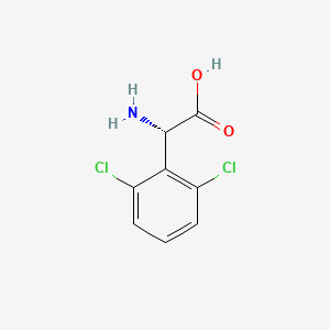 (S)-2-Amino-2-(2,6-dichlorophenyl)acetic acid hcl