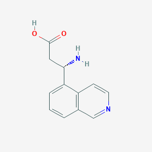 (3S)-3-Amino-3-(5-isoquinolyl)propanoic acid