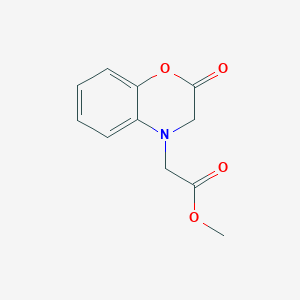 Methyl 2-(2-oxo-2,3-dihydro-4H-benzo[b][1,4]oxazin-4-yl)acetate