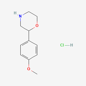 2-(4-Methoxyphenyl)morpholine hydrochloride