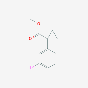 Methyl 1-(3-iodophenyl)cyclopropane-1-carboxylate