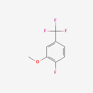 molecular formula C8H6F4O B1305484 2-Fluoro-5-(trifluoromethyl)anisole CAS No. 261951-78-4