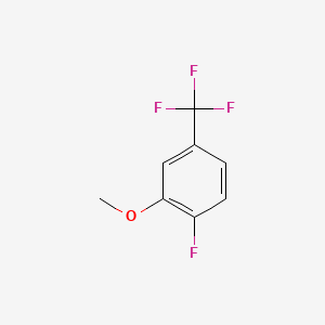 molecular formula C8H6F4O B1305484 2-Fluoro-5-(trifluorometil)anisol CAS No. 261951-78-4