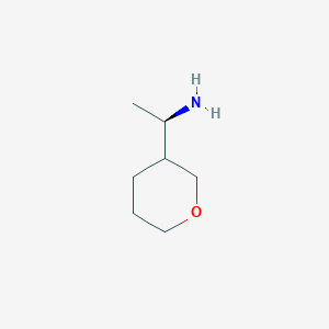 (1R)-1-(Tetrahydro-2H-pyran-3-YL)ethan-1-amine