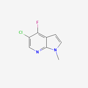 5-Chloro-4-fluoro-1-methyl-1H-pyrrolo[2,3-B]pyridine