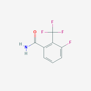 3-Fluoro-2-(trifluoromethyl)benzamide