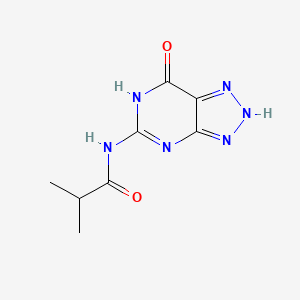 N-(7-Oxo-6,7-dihydro-3H-[1,2,3]triazolo[4,5-D]pyrimidin-5-YL)isobutyramide