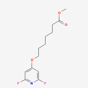 Methyl 7-((2,6-difluoropyridin-4-YL)oxy)heptanoate