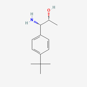 (1S,2R)-1-Amino-1-[4-(tert-butyl)phenyl]propan-2-OL