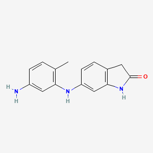 6-((5-Amino-2-methylphenyl)amino)indolin-2-one