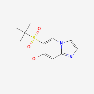 6-(tert-Butylsulfonyl)-7-methoxyimidazo[1,2-a]pyridine