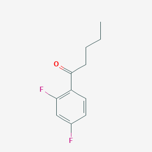 1-(2,4-Difluorophenyl)pentan-1-one