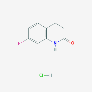 7-Fluoro-3,4-dihydroquinolin-2(1H)-one hcl