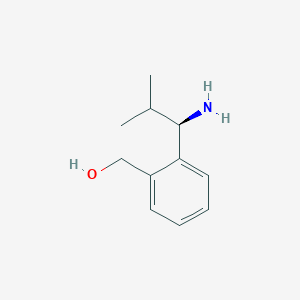 (R)-(2-(1-Amino-2-methylpropyl)phenyl)methanol