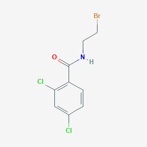 molecular formula C9H8BrCl2NO B1305511 N-(2-bromoethyl)-2,4-dichlorobenzamide 