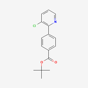 Tert-butyl 4-(3-chloropyridin-2-YL)benzoate