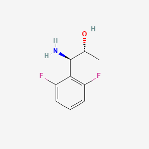 (1R,2R)-1-Amino-1-(2,6-difluorophenyl)propan-2-OL