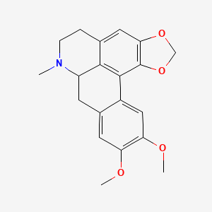 molecular formula C20H21NO4 B13055189 (+/-)-Dicentrine CAS No. 26110-43-0