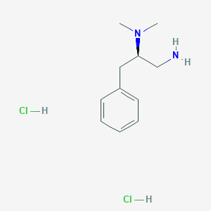 (R)-N2,N2-Dimethyl-3-phenylpropane-1,2-diamine 2hcl