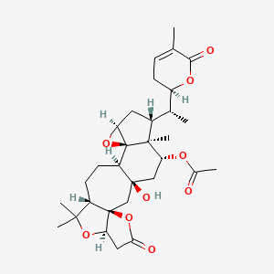 molecular formula C31H42O9 B13055309 Propindilactone J 