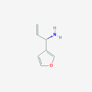 (1S)-1-(3-Furyl)prop-2-enylamine