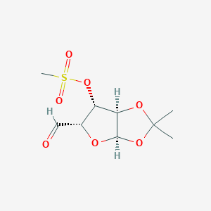 (3AR,5S,6S,6AR)-5-Formyl-2,2-dimethyltetrahydrofuro[2,3-D][1,3]dioxol-6-YL methanesulfonate