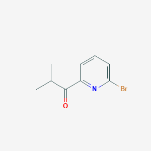 1-Propanone, 1-(6-bromo-2-pyridinyl)-2-methyl-