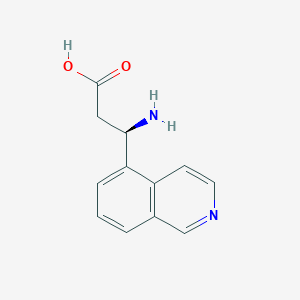 (3R)-3-Amino-3-(5-isoquinolyl)propanoic acid