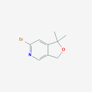 6-Bromo-1,1-dimethyl-1,3-dihydrofuro[3,4-C]pyridine