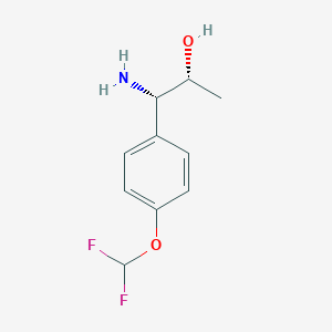 (1S,2R)-1-Amino-1-[4-(difluoromethoxy)phenyl]propan-2-OL