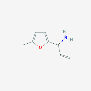 (1R)-1-(5-Methyl(2-furyl))prop-2-enylamine