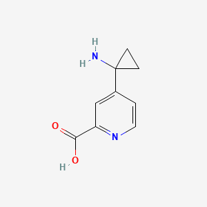 4-(1-Aminocyclopropyl)picolinic acid