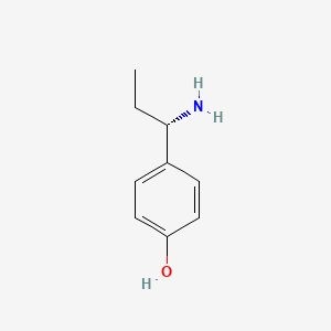 (S)-4-(1-Aminopropyl)phenol