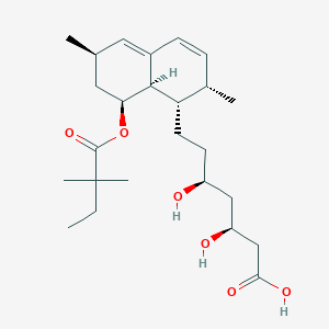 molecular formula C25H40O6 B13055577 SimvastatinEPImpurityA 