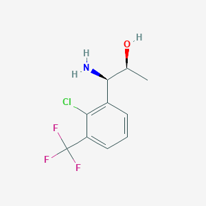 (1R,2S)-1-Amino-1-[2-chloro-3-(trifluoromethyl)phenyl]propan-2-OL