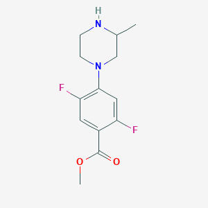 Methyl 2,5-difluoro-4-(3-methylpiperazin-1-YL)benzoate