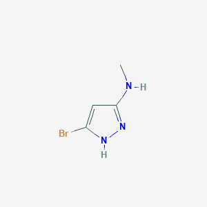 5-Bromo-N-methyl-1H-pyrazol-3-amine