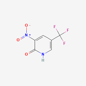 molecular formula C6H3F3N2O3 B1305575 2-Hydroxy-3-nitro-5-(trifluoromethyl)pyridine CAS No. 33252-64-1