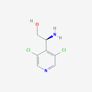 (2s)-2-Amino-2-(3,5-dichloro(4-pyridyl))ethan-1-ol