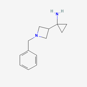 1-(1-Benzylazetidin-3-YL)cyclopropan-1-amine